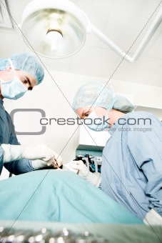 Surgeon Working
