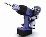 robot with drill