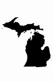 State of Michigan - white background