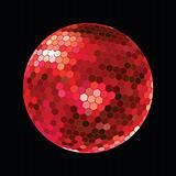Red DiscoBall