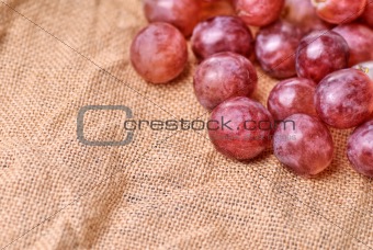 Nature background of grapes