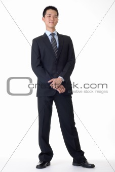 Handsome business man