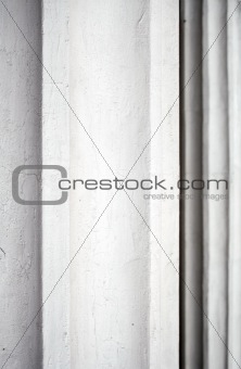 Classical column closeup. Abstract architecture background.