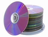 Pile of cd disks
