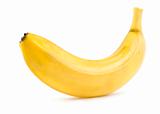 Ripe banana isolated