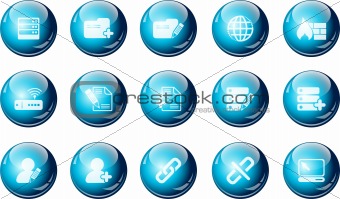 Database and Network icons