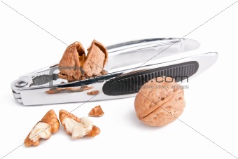 Walnuts with the nutcracker