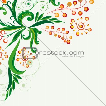 fairy floral background