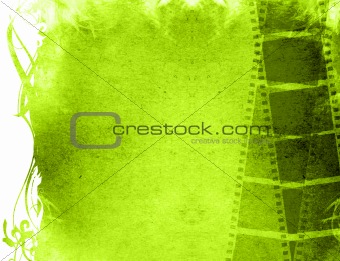 Grunge Film Frame effect