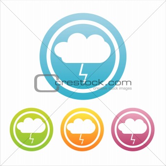 colorful storm signs