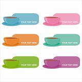 colorful cups frames
