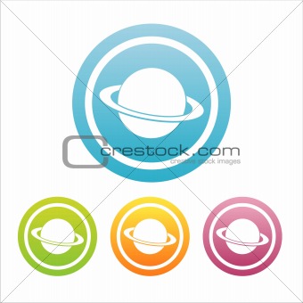 colorful  planet  signs