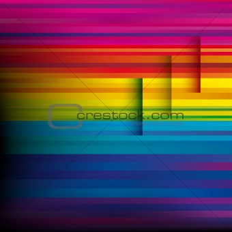Vector Abstract colorful background.