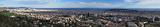Barcelona panoramic view of the city
