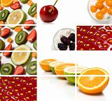 colorful fruit composition