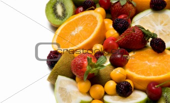 beautiful fruit background