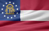 Flag of Georgia - USA