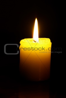  burning candle 