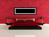 red and black passion room