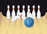 Set for bowling