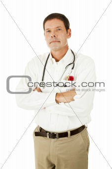 Serious Medical Doctor