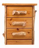 rustic pine chest with drawers