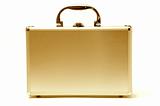 golden briefcase