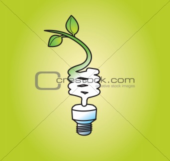 Light Bulb Going Green