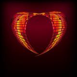 the heart vector fullcolor abstract background eps10 
