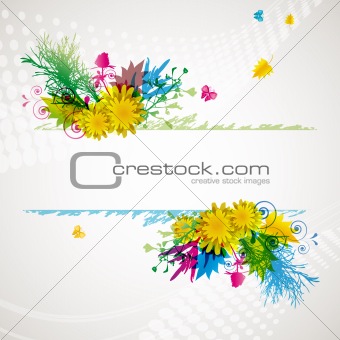 abstract flora background 2
