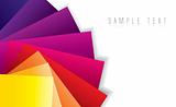 Abstract color spectrum background