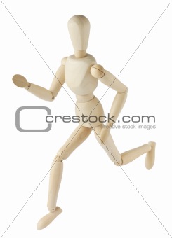 Running mannequin