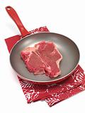 Raw T Bone Steak