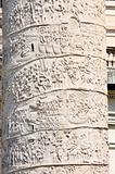 Trajan's Column, Piazza Venezia in Rome, Italy  