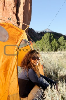 Camping In the Rocky Mountains