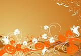 Abstract halloween background