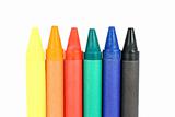 Colored vax crayons
