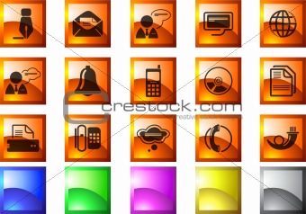 Communication icons  