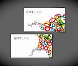 modern gift card templates