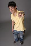 Asian young guy point at you