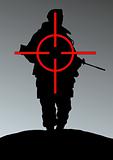 Soldier target