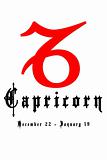 Capricorn December 22 - January 19