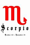 Scorpio October 23 - November 21
