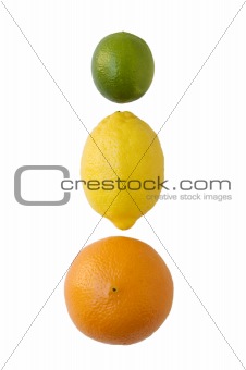 orange lemon and lime