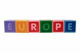 europe in toy blocks