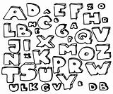 Hand drawn doodle alphabet