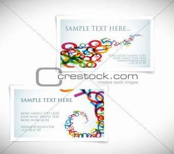 Modern business card templates