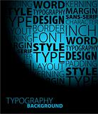 typography background