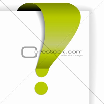 Green exclamation mark