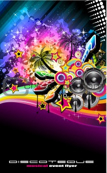 Tropilca Disco Dance Latin Music flyer